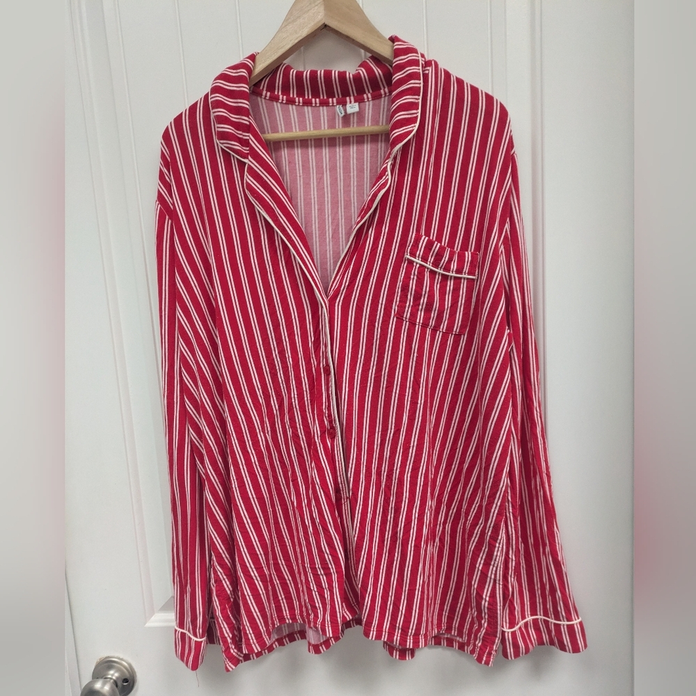 Nordstrom PJ Striped Top Women